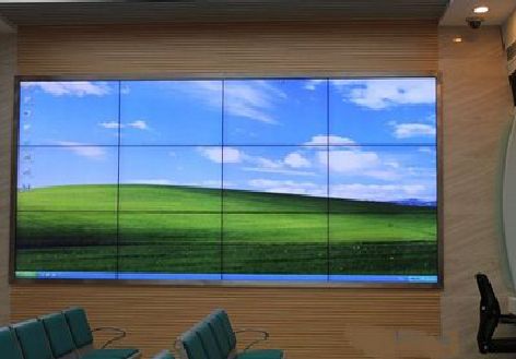 南岸区液晶拼接屏的另类用法。